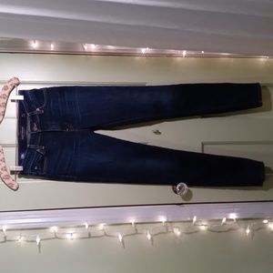 Women's Lucky Brand Hayden Skinny dark blue wash 00/24 Orta Premium